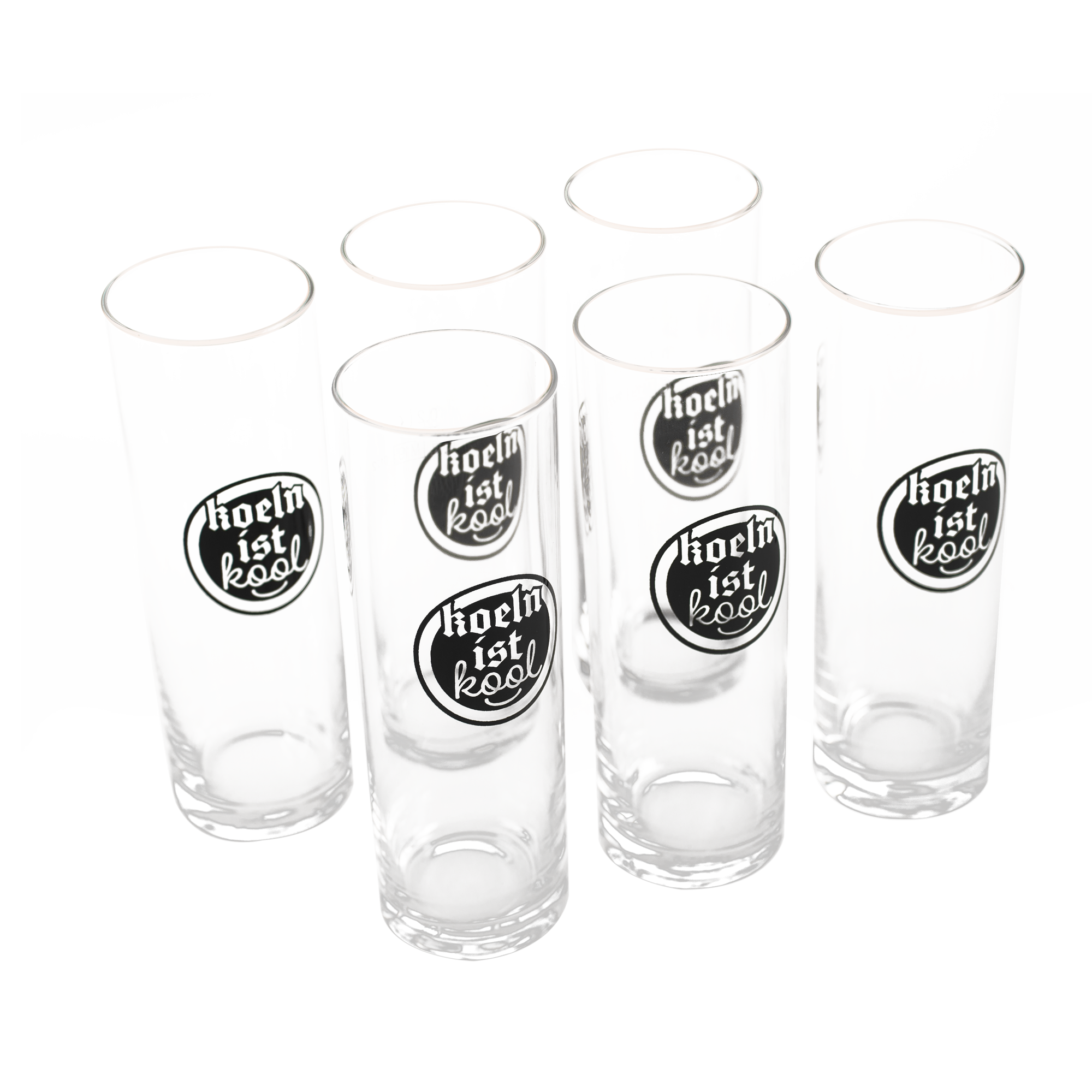 KOELNISTKOOL Kölschglas — 6er Set