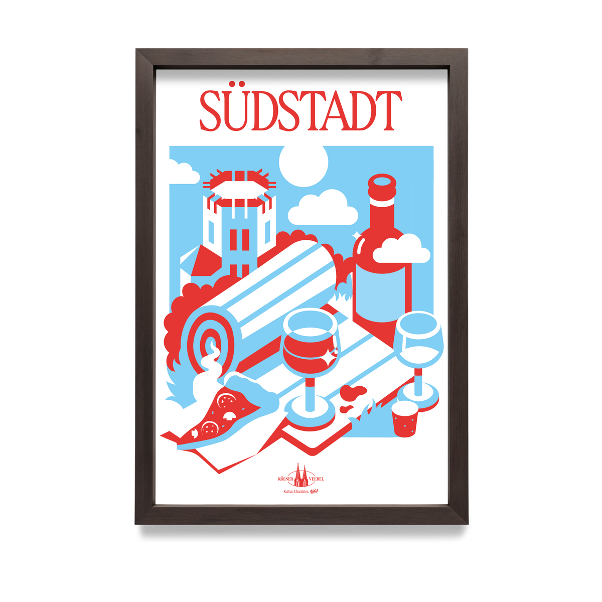Veedel Art Print