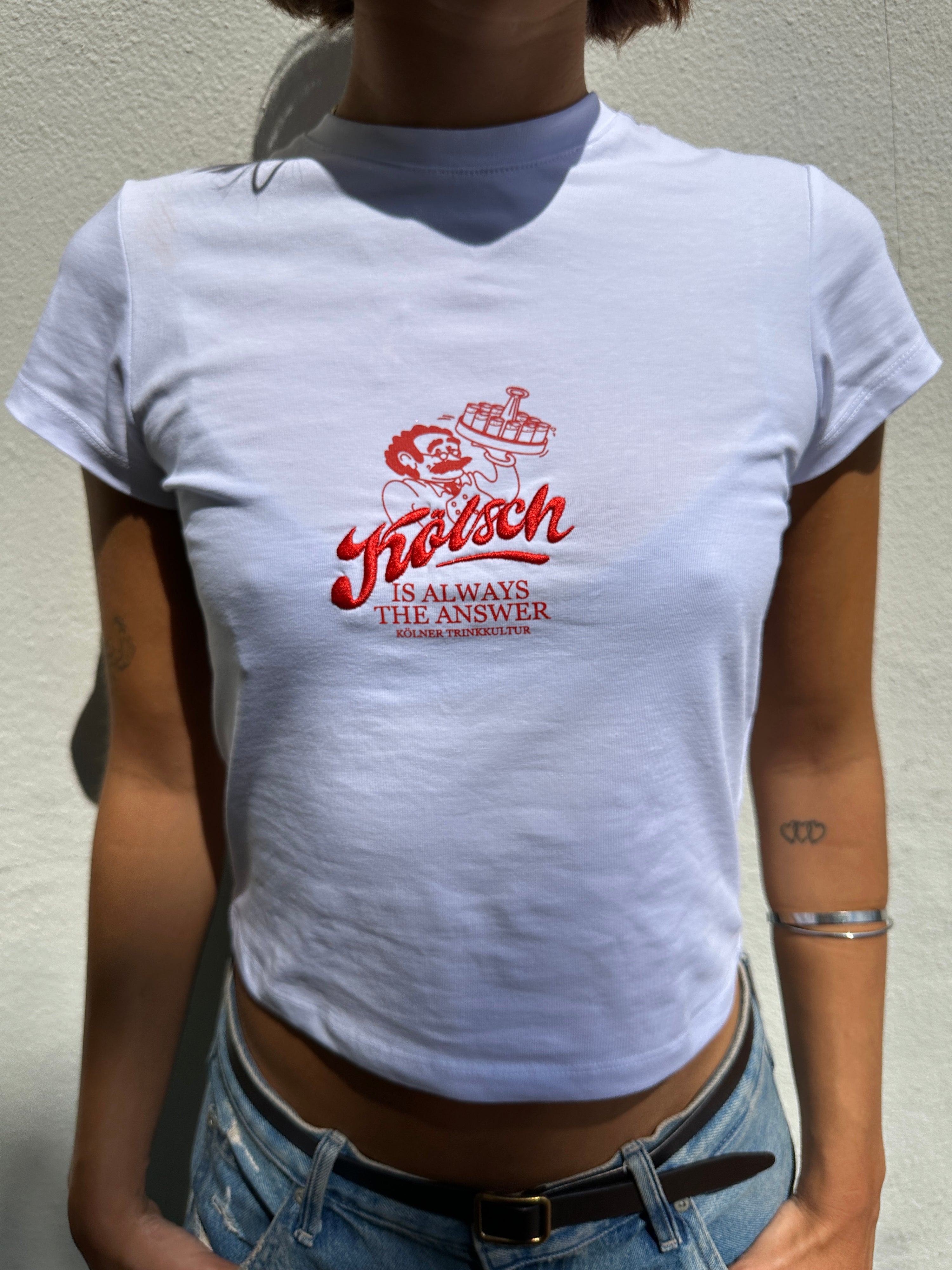 Kölsch is Always the Answer - Crop Top
