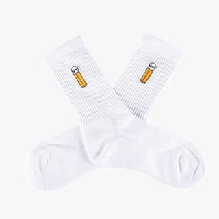 0.2L Socken — Weiß