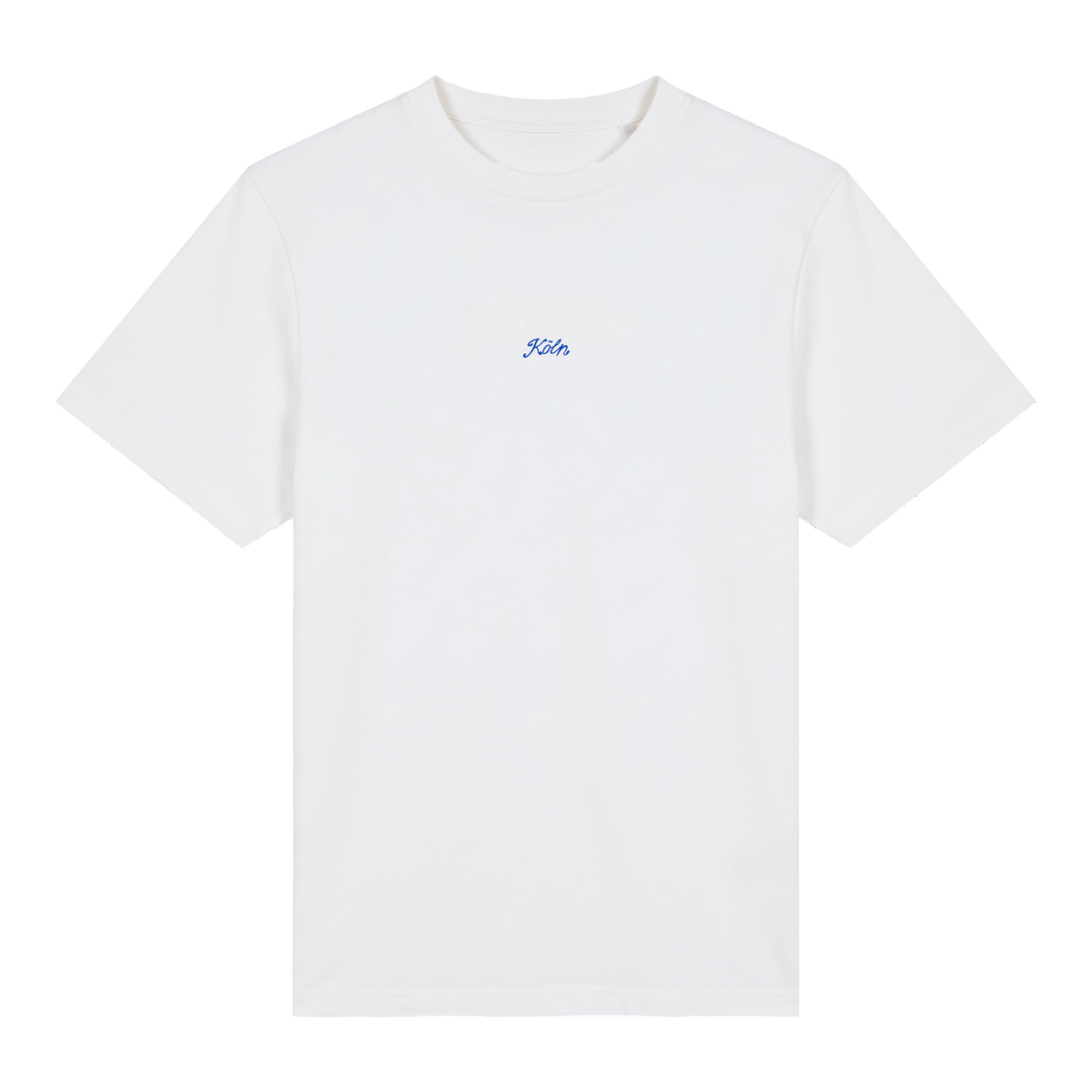 Grüße aus Köln Shirt in Weiß, Vorderseite #Farbe_Weiß