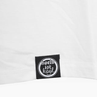 T-Shirt 0221 — Weiß/Schwarz