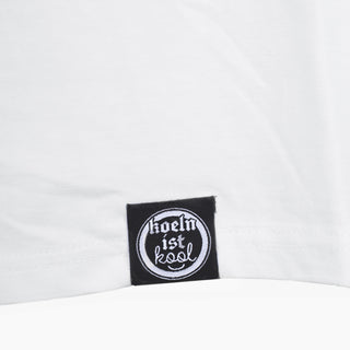 T-Shirt 0221 — Weiß/Violett