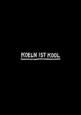 PUSHERTONY X KOELNISTKOOL Plakat